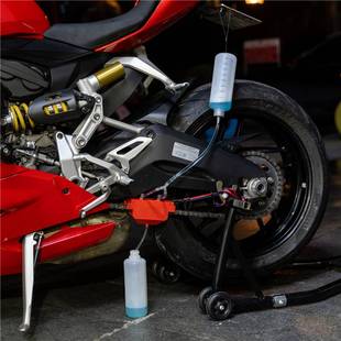 备 摩托车洗链器链条刷子洗链盒齿轮清洁工具毛刷链条清洗保养装