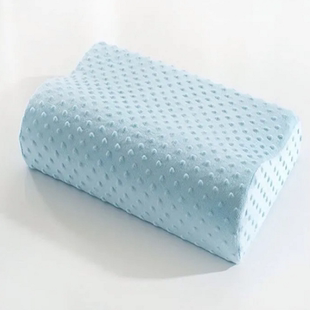 天然太u空枕乳胶枕可拆洗慢家用防螨护颈保健 慢回弹记忆枕枕套