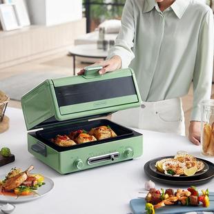 摩飞电烤箱家用大容量小型精准控温多功能烘焙煎烤蛋糕一体烧烤机