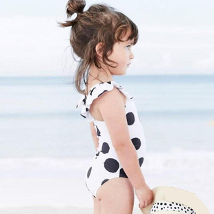 女小公主韩国婴幼儿 泳衣儿童女童连体宝宝女孩游泳衣ins可爱泳装