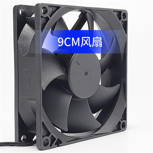 机电脑CPU散热器风扇9cm温控调速厘米9025静音大风量高转速 台式