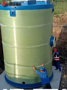 销雨水污水提升泵站 玻璃钢泵站 轴流泵厂 一体化截流井