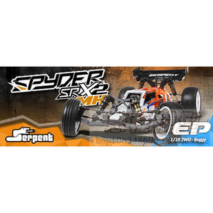 Spyder SRX2 500007 Serpent Mid 2wd Hybrid 蛇仔
