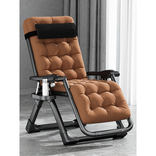 办公室折叠躺椅子可睡觉坐睡两用午休结实耐用轻便携阳台家用休闲
