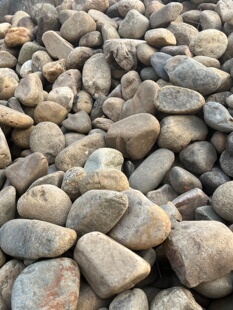 英德鹅卵石原石大小铺路石溪流石沿路石鱼池石子变电站过滤鹅卵石