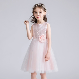 2021夏季 新款 女童公主裙网纱裙小女孩超仙洋气裙子儿童连衣裙夏装