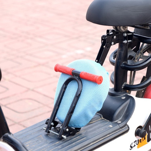 电动自行车儿童座椅前置电瓶车座椅儿童前置座安全电动车简易坐椅