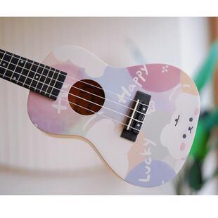 儿童21寸小吉他小乐器 高颜值可爱23寸入门级初学者尤克里里女生款