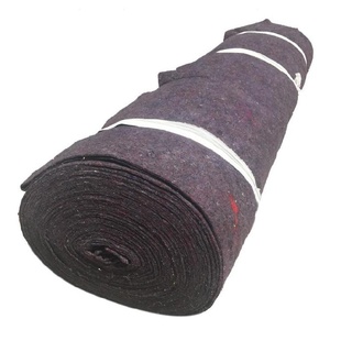 铺Y毯楼保护层 棉子毯土工布铺路保温被400毛面防渗布房屋保湿