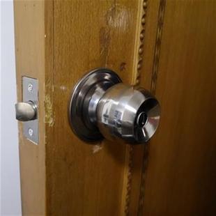 室外球型房间锁具拉手球形 大门锁宿舍木门锁不锈钢房门锁金色老式