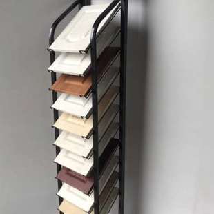 架瓷砖展架 样板样品展示架板材色卡橱柜门板木地板扣板色板落地式