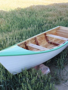新品 木船装 木船一头尖木船海 饰船道具船景观木船展示船G欧式