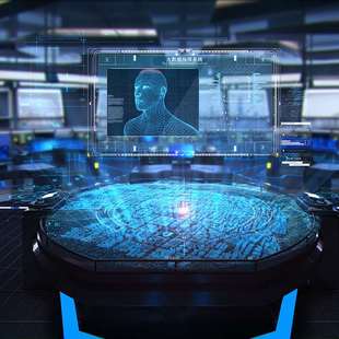 宇宙展览馆配套设施全息投影数字沙盘互动签名3D互动程序大数据 元