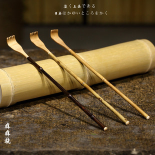 痒痒挠抓痒器日本可折叠高档竹子实木背部高端不求人高级抓痒神器
