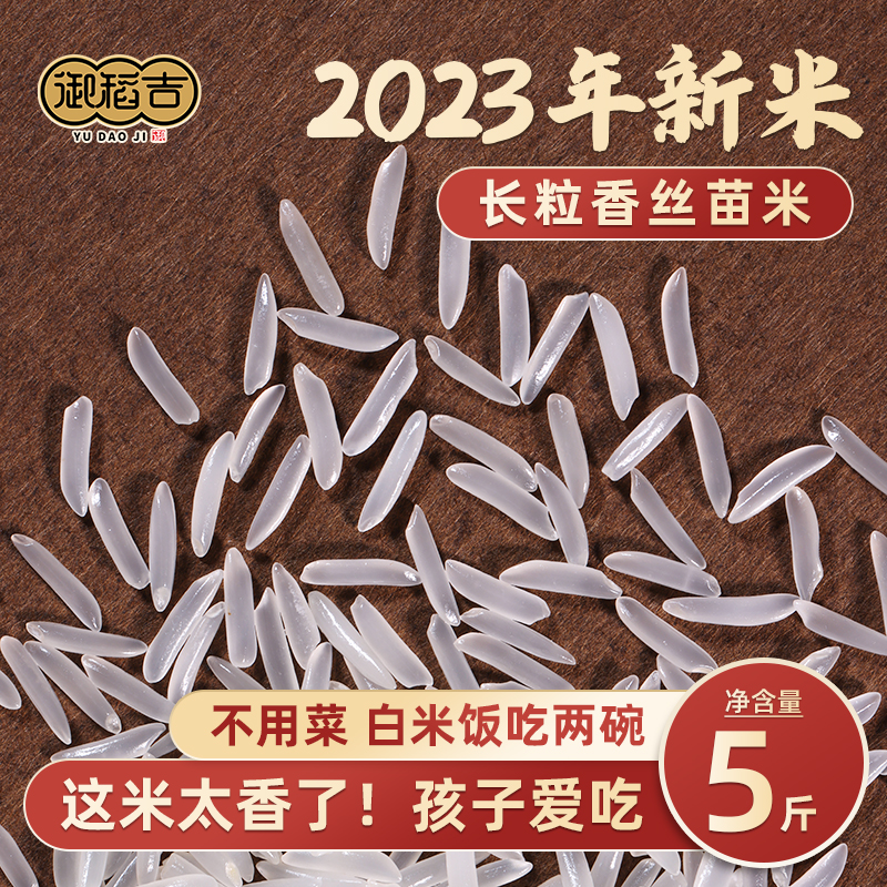 大米猫牙米长粒香大米佼稻香华南香丝籼米丝苗米2023年新米10斤装