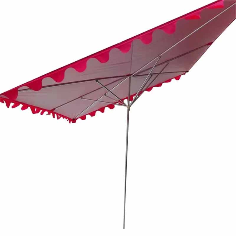 大型遮阳伞门面斜伞商用户外摆摊折叠防风防大雨伞尺寸定制四方伞