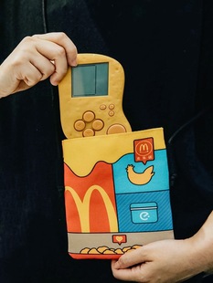 益智玩具 麦当劳俄罗斯方块游戏机掌上游戏机麦乐鸡块游戏机套装