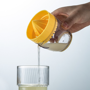 手动榨汁器加拿大trudeau柠檬压汁器家用汁渣分离小水果压榨汁机