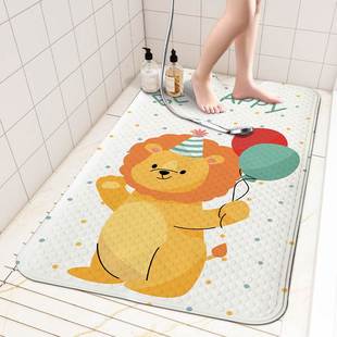 卡通浴室防滑垫家用可爱卫浴淋浴房脚垫儿童洗澡垫子卫生间地垫
