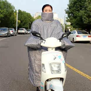 防风棉衣把套装 骑摩托开电动车挡风被防雨水加厚加绒分体踏板冬季