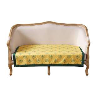 高档朴居美式 沙发垫轻奢布艺皮沙发套巾欧式 通用定做坐垫防滑 四季