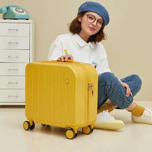 18寸儿童行李箱女小型轻便高颜值迷你登机箱短途箱小寸旅行拉杆箱