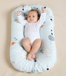 睡觉防压防便携 高档新生婴儿儿用品实用枕边床中床可放床上吐奶