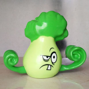 单个植物硬胶塑料儿童玩具 卷心菜包菜投手 植物大战僵尸2