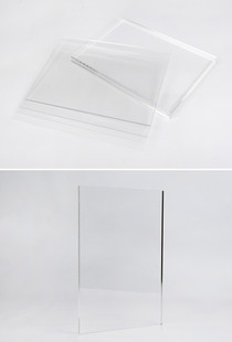 透明亚克力板雕刻折弯抛光有机板工艺品打孔激光彩色透明亚克力板