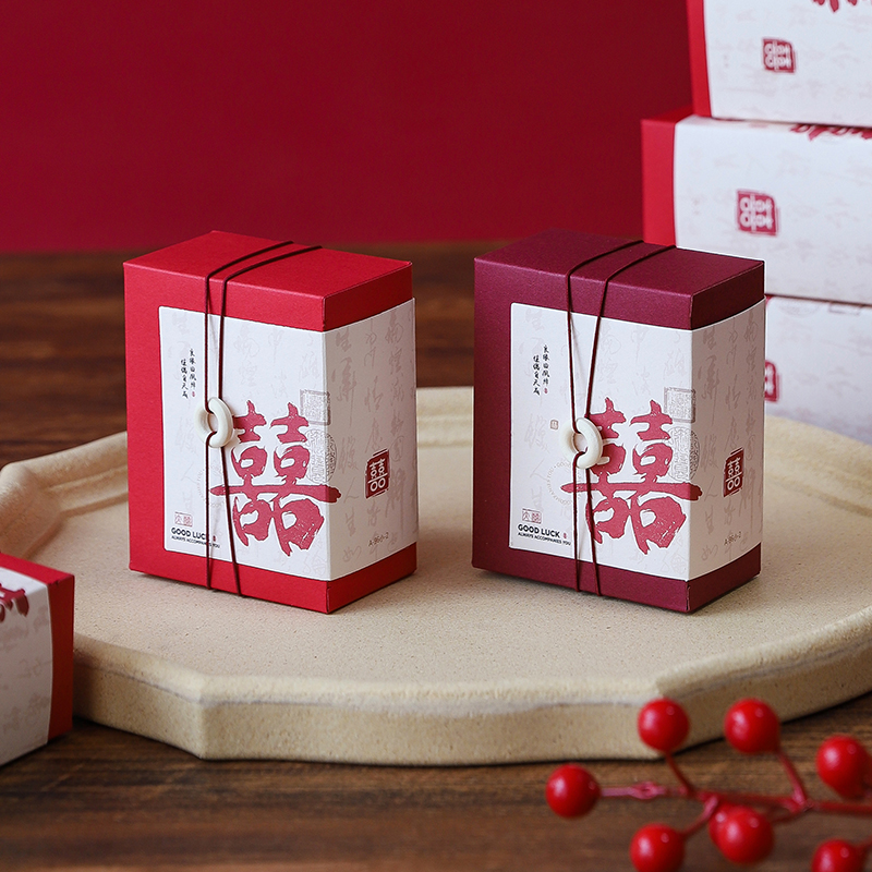 空盒订婚喜糖袋子 糖盒结婚喜糖盒创意婚礼喜糖盒子礼盒装 2024新款