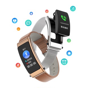 轻奢智能手环多功能可接打电话二合一心率血压运动健康智能手表