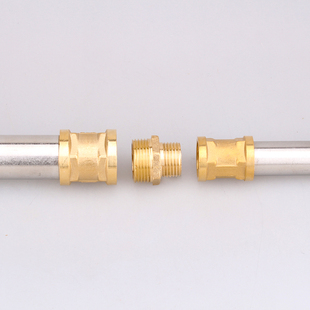 铜外丝直接对丝短丝对接加水丝全牙4分TIM6分1寸进管接头配件长补