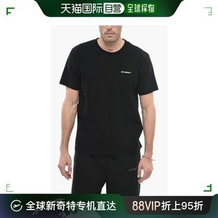 韩国直邮OFF WHITE短袖 Black T恤男OMAA027F22JER0161001