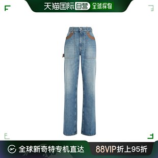 香港直邮FENDI 23SS Women 徽标牛仔裤