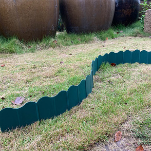 花园围栏小栅栏围挡挡土塑料菜园围边庭院花圃花坛绿化户外篱笆板