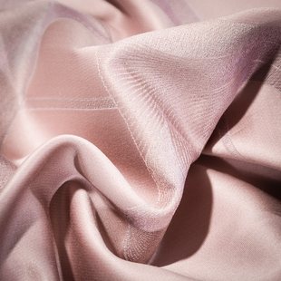 婚庆床上用品全棉纯棉床单长绒棉贡缎被套 结婚床上四件套粉色中式