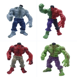 绿巨人摆件手办模型 绿巨人公仔 复仇 联盟 全套4款 复仇玩具联盟2
