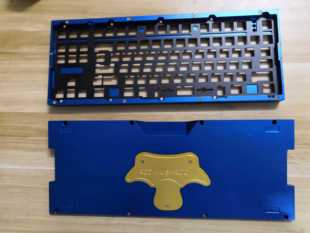 亚克力 钛合金键盘 CNC加工机械键盘 40各种铝合金