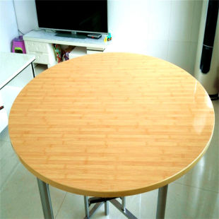 圆桌面板大圆桌面实木折叠圆桌子餐桌家用8人圆台面餐厅大园 新款