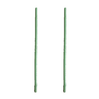 竹篱笆专用立柱镀膜防腐黄绿竹篱笆栅栏立柱站柱 只拍立柱不发