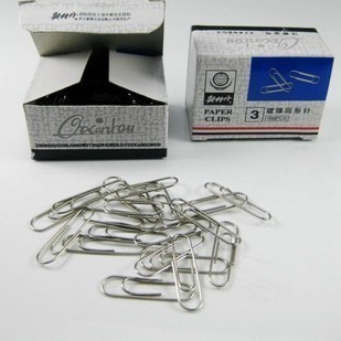 奥林丹 金属回形针3号回形针区别针28MM回形针超值热卖 8121