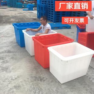 泡瓷砖专用箱牛筋塑料水箱塑料水箱养鱼箱N超大长方形加厚大容量