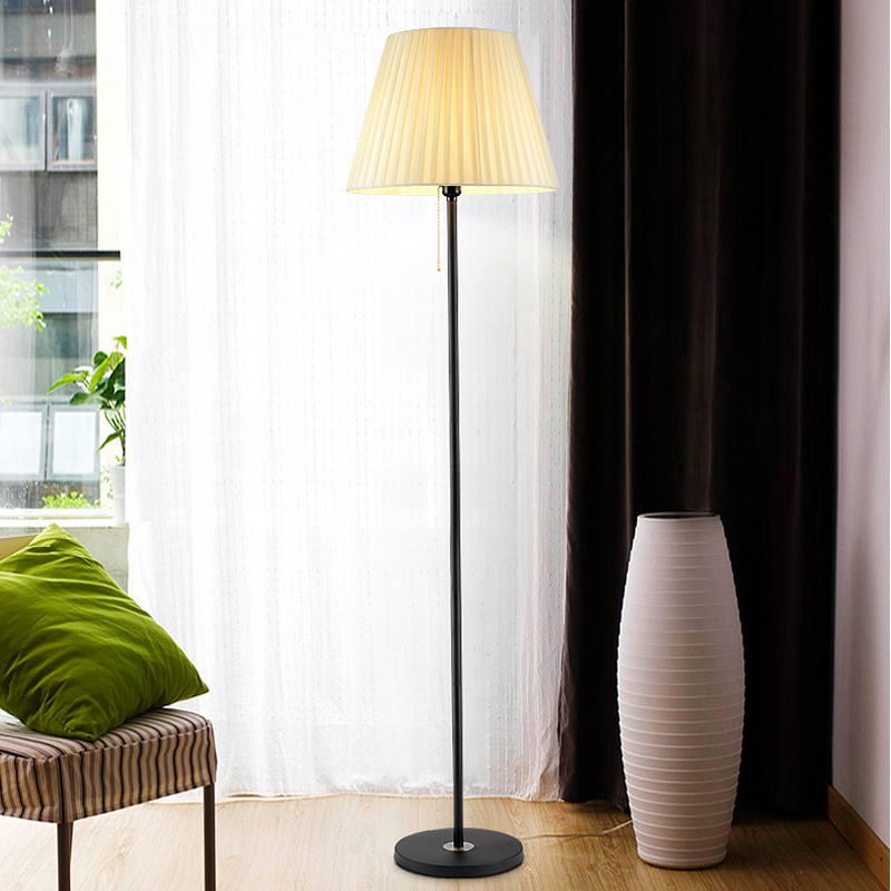 台灯 现代简约落地灯遥控客厅卧室创意床头遥控LED调光房间灯立式