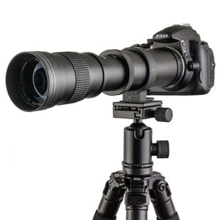 F8.3长焦镜头手动对焦微单全画幅单反远摄打鸟探月镜头 800mm 420