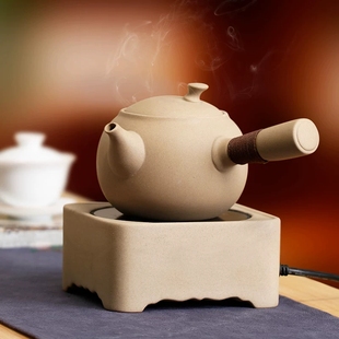 秋冬黑白茶快煮茶神器办公室家用小型茶炉 麦饭石电陶炉煮茶壶套装
