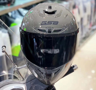 GSB摩托车头盔男女机车复古全盔四季 个性 S361 酷3C认证夏季