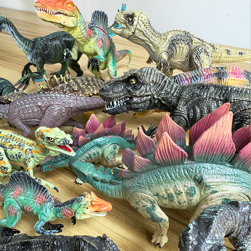 恐龙玩具大号霸王龙仿真动物模型组合三角龙儿童男孩动牛龙恐龙蛋