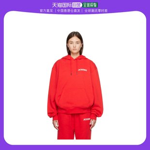 香港直邮潮奢 Sweatshirt Papier Jacquemus 系列 女士红色