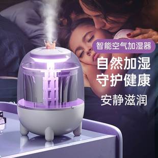加湿器家用静音卧室孕妇婴儿空气增湿器大雾量办公室桌面加湿器
