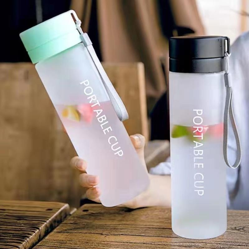 塑料耐高温健身水壶便携外带杯子瓶 大容量运动喝水杯男生夏季